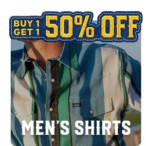 BUY 1 GET 1 50% OFF MEN'S SHIRTS | SHOP SALE