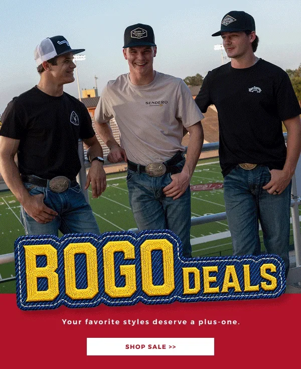 BOGO DEALS | SHOP SALE >>