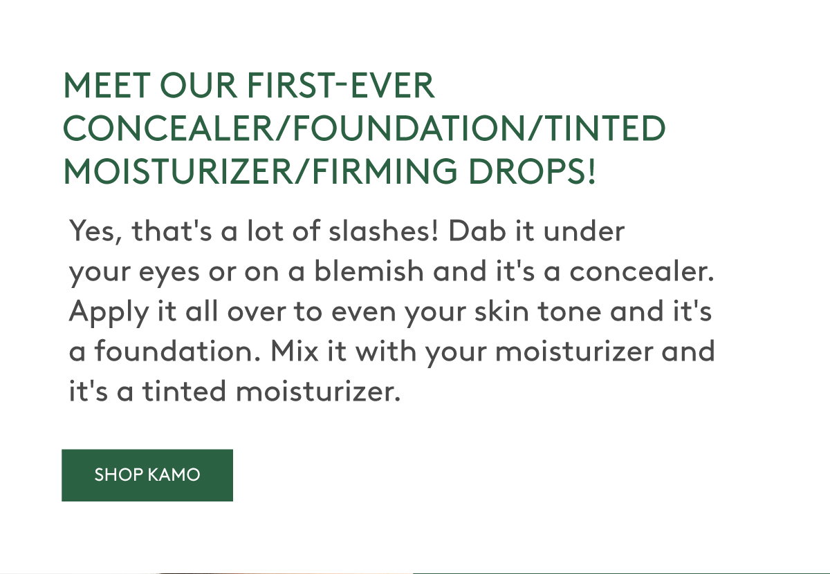 NEW Kamo Triple-Peptide Cover Drops