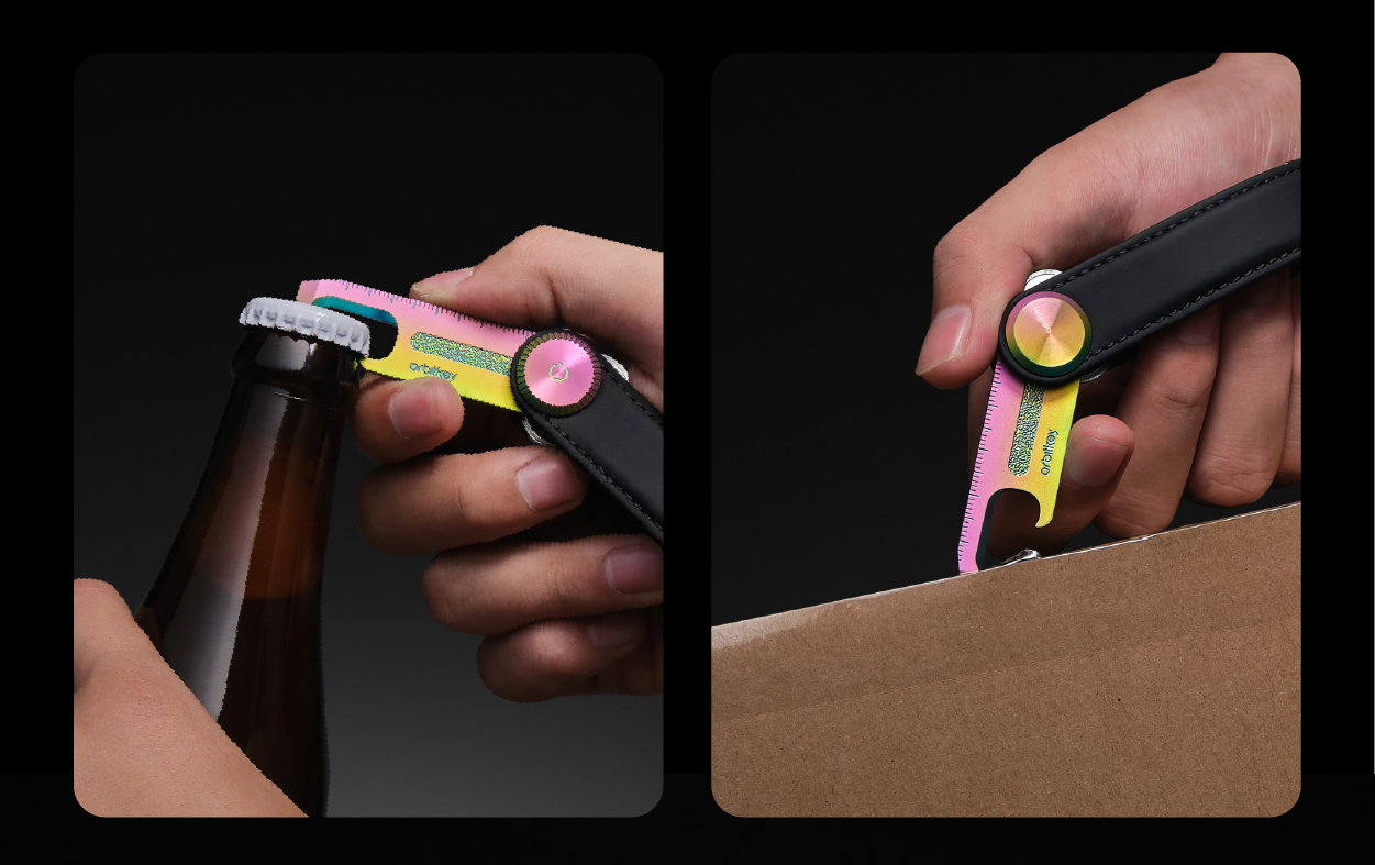 an image of a promotional ad for a travel wallet