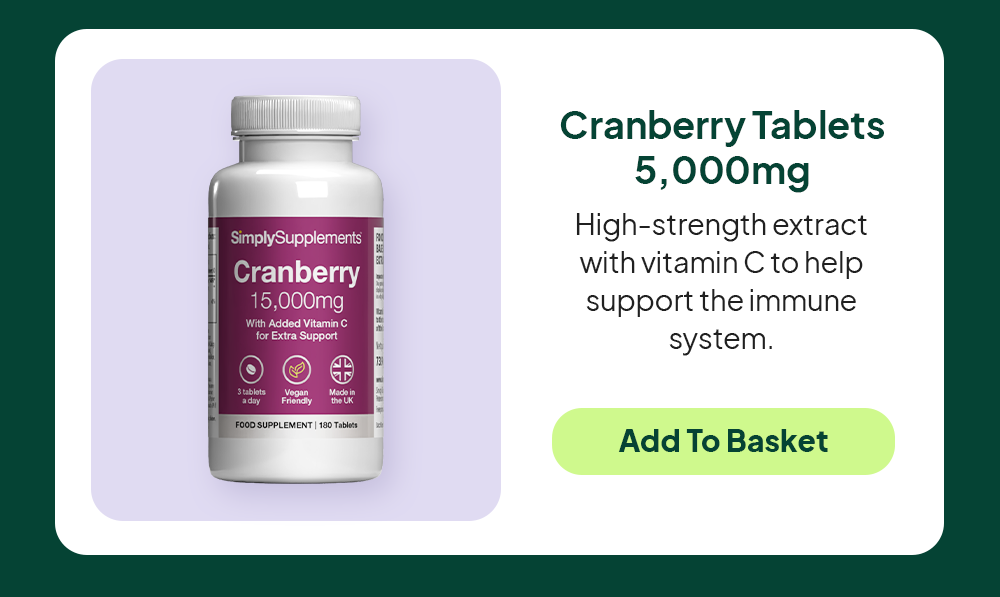 Cranberry Tablets 5,000mg