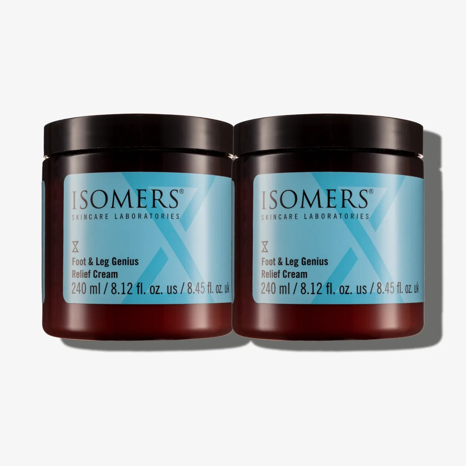Image of Isomers Skincare Foot and Leg Genius Relief Cream Duo