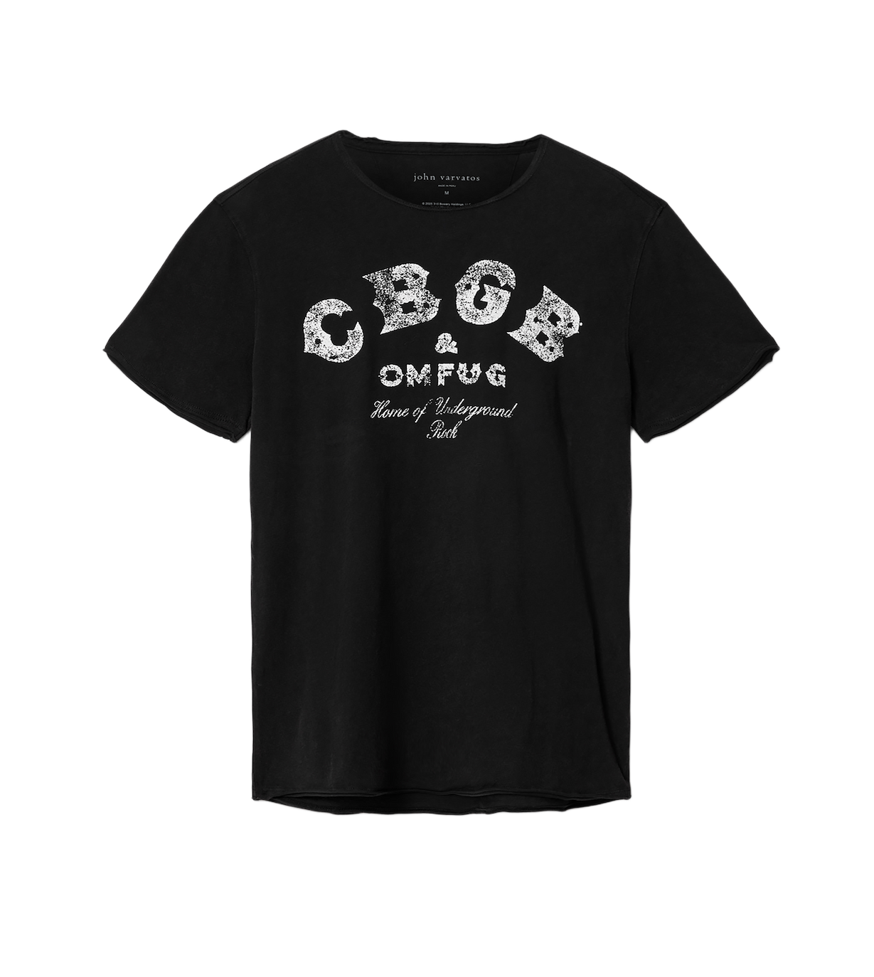 CBGB DISTRESSED LOGO TEE