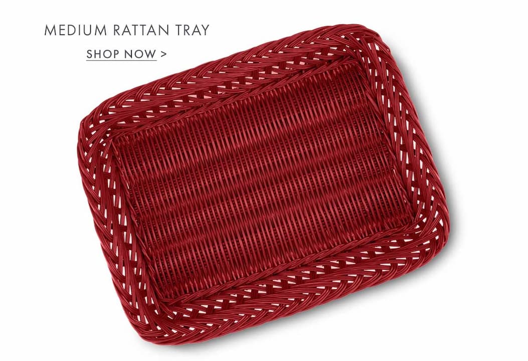 Medium Rattan Tray