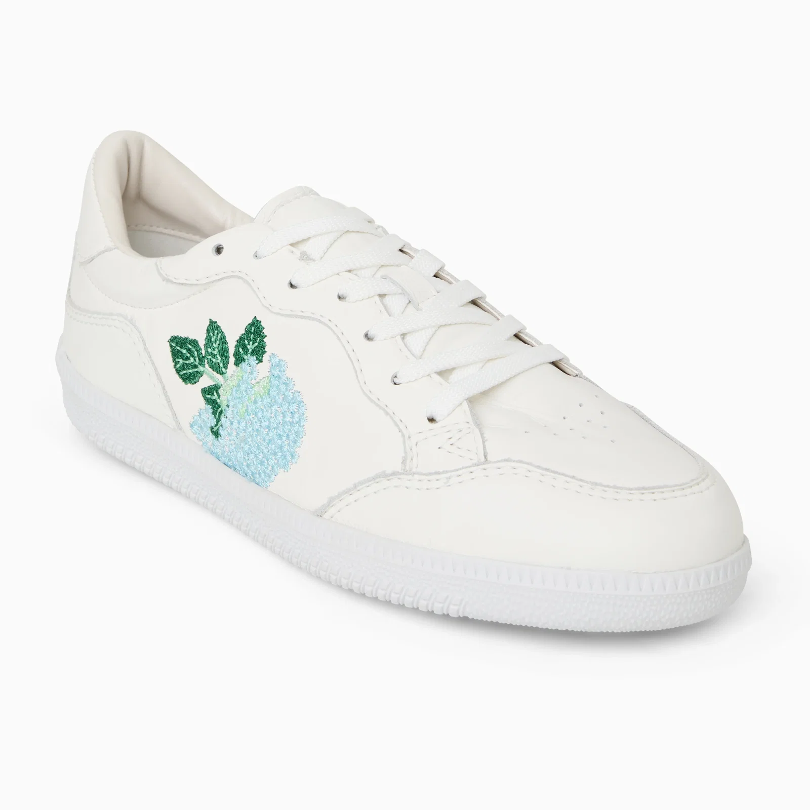 Image of Embroidered Hydrangea Sneaker