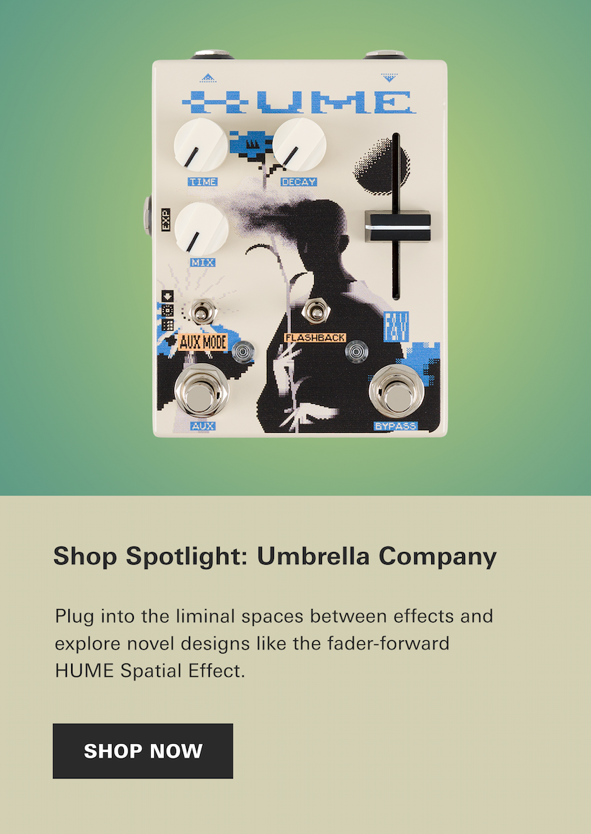 Shop Spotlight: Umbrella Company + HUME Spatial Effect