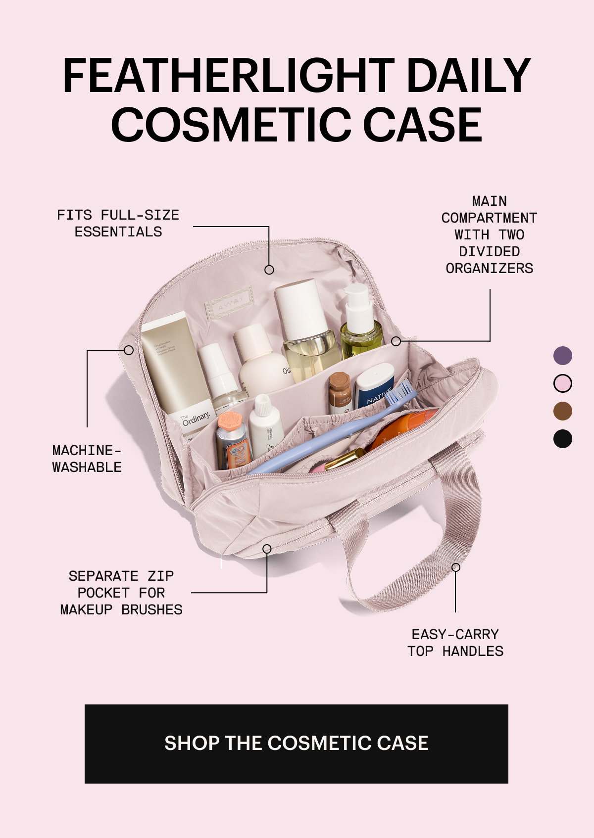 Featherlight Cosmetic Case
