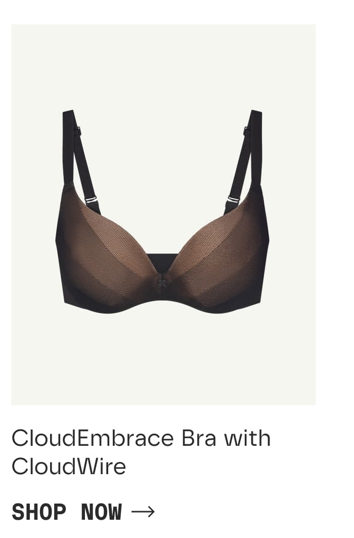 CloudEmbrace Bra with CloudWire | SHOP NOW