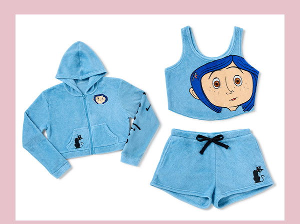 Coraline 3-Piece Plush Lounge Set