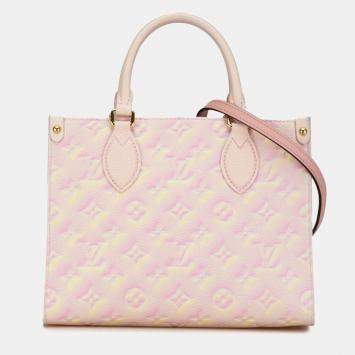 Pink Monogram Empreinte Summer