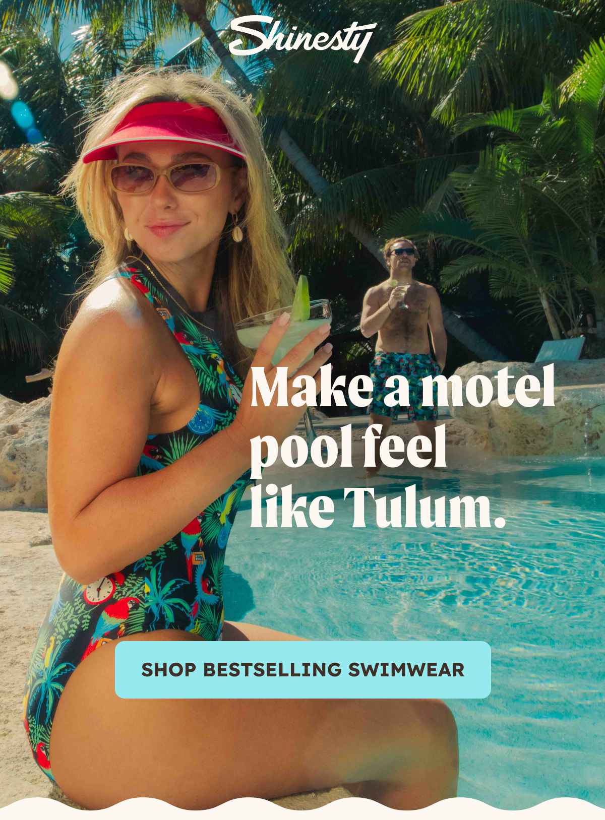 Make a motel pool feel like tulum. Shop bestselling swimwear