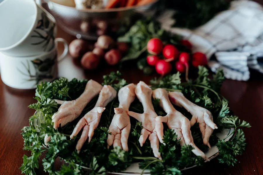 Image of Pasture-raised Chicken Feet - 1 lb. pkg