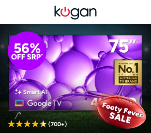 Kogan 75" LED 4K Smart AI Google TV Product Image