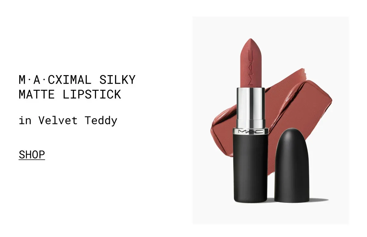 M·A·CXIMAL SILKY MATTE LIPSTICK | in Velvet Teddy | SHOP