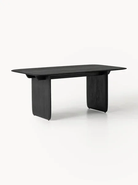 Mesa de comedor de madera de mango Kora, tamaños diferentes