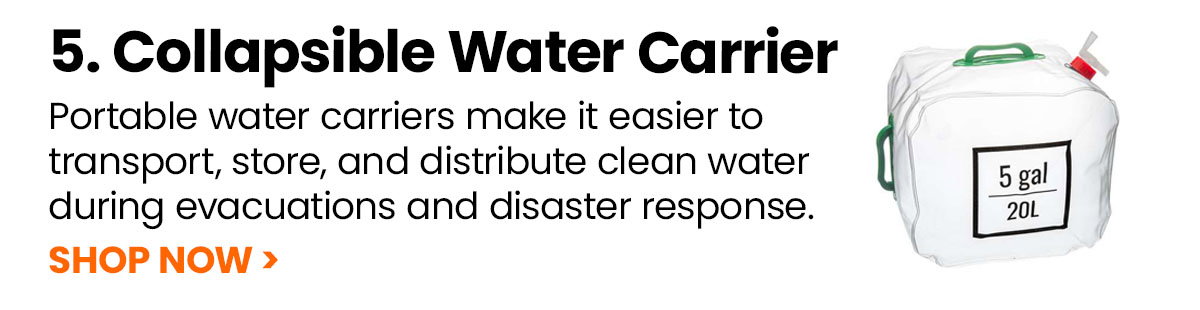 Collapsible water carrier. Shop now.