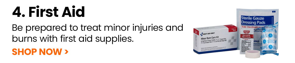 First aid. Shop now.