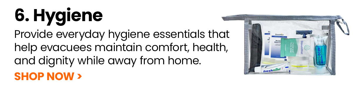 Hygiene. Shop now.