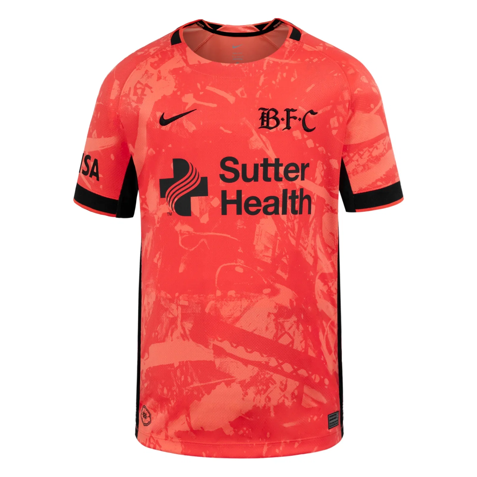 Image of 2026 Youth Bay FC Third Poppy Replica Customizable Jersey