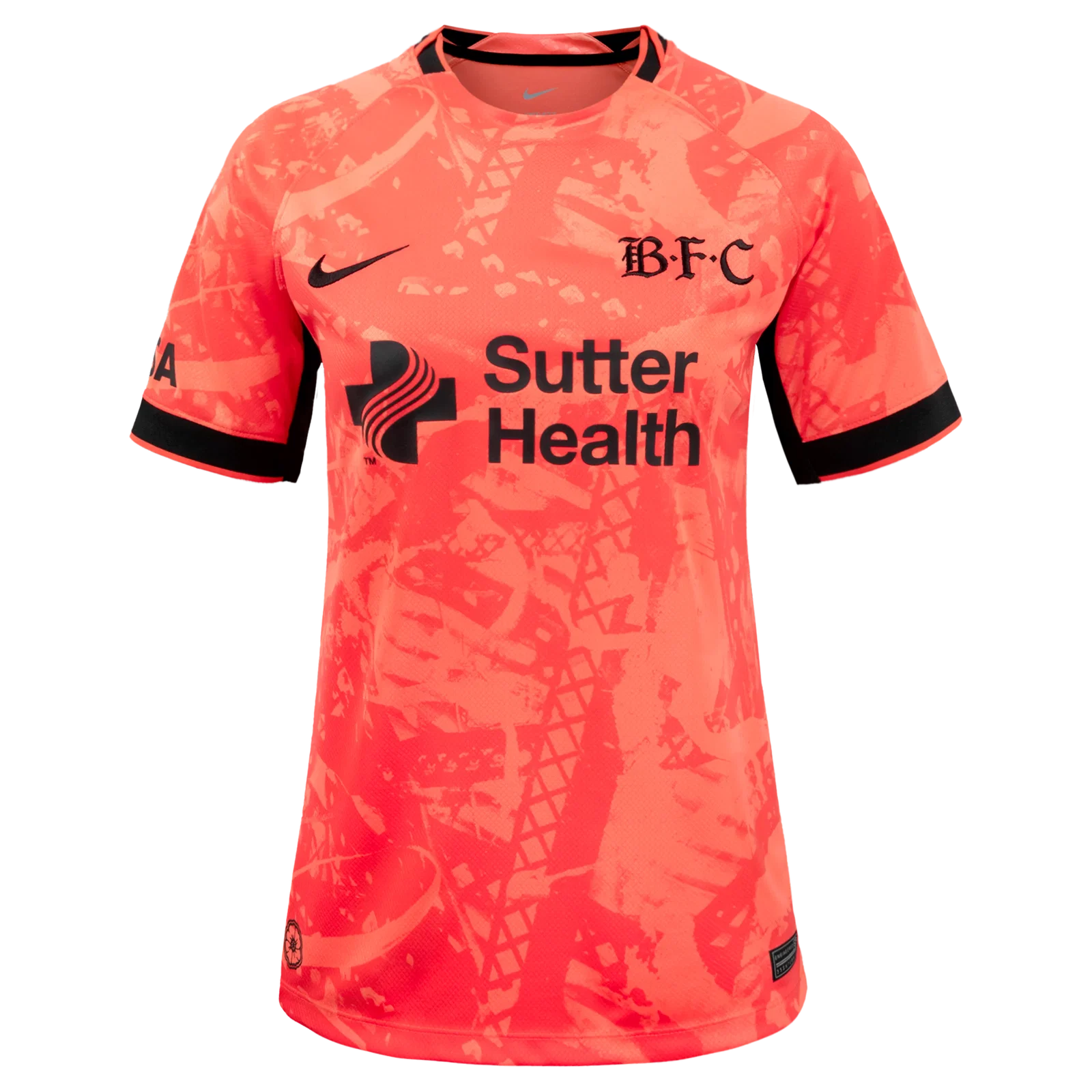 Image of 2026 Women's Bay FC Third Poppy Replica Customizable Jersey
