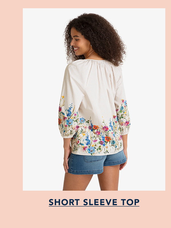 SHORT SLEEVE TOP