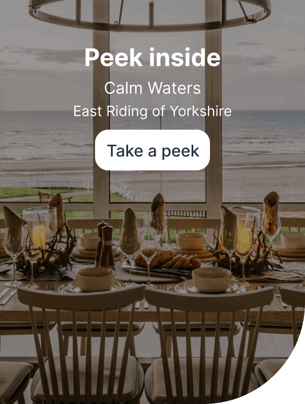 Peek inside Calm Waters, East Riding of Yorkshire