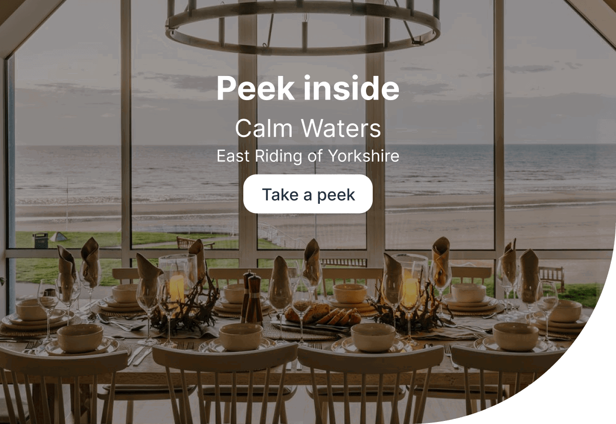 Peek inside Calm Waters, East Riding of Yorkshire