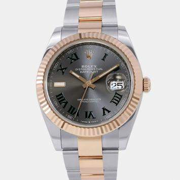 Datejust 126331 Grey Rose Gold