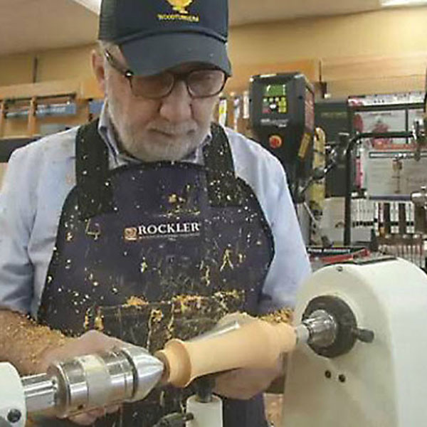 Turning a project on a lathe