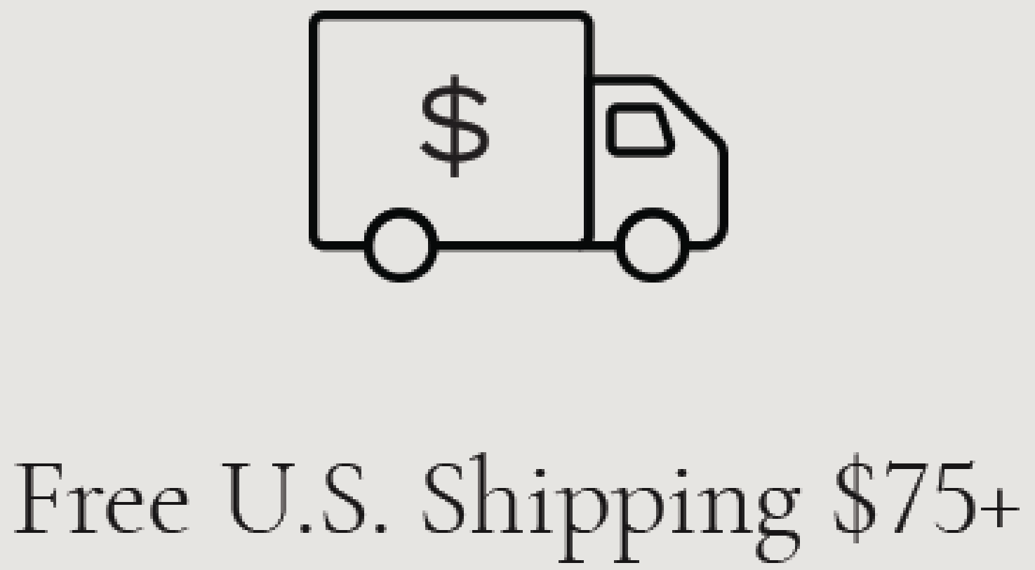 Free U.S. Shipping $65+