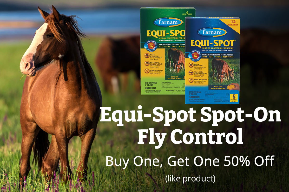 Equi-Spot Spot-On Fly Control - Buy One, Get One 50% Off