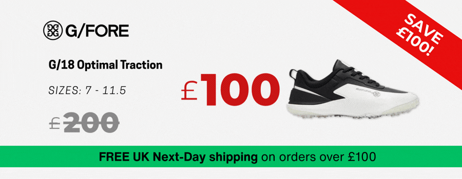 G/Fore Mens G/18 Waterproof Optimal Traction Comfy Golf Shoes