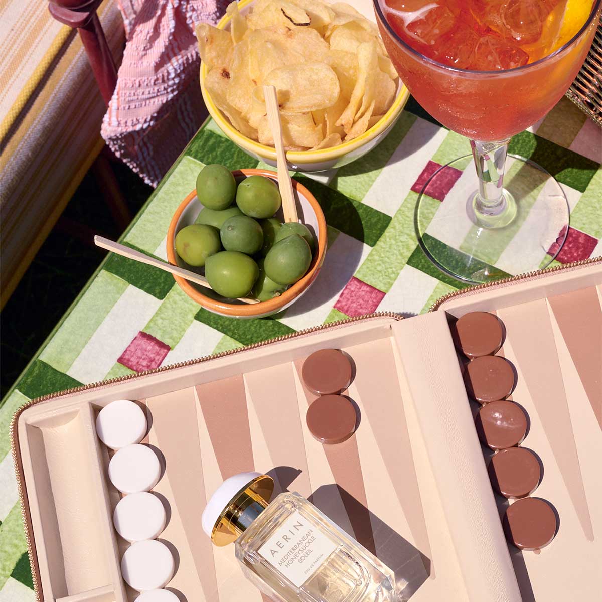 Enzo Travel Backgammon Set