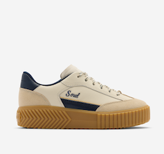 Ona Ave™ T-Toe Women's Sneaker in Collegiate Navy & Snow