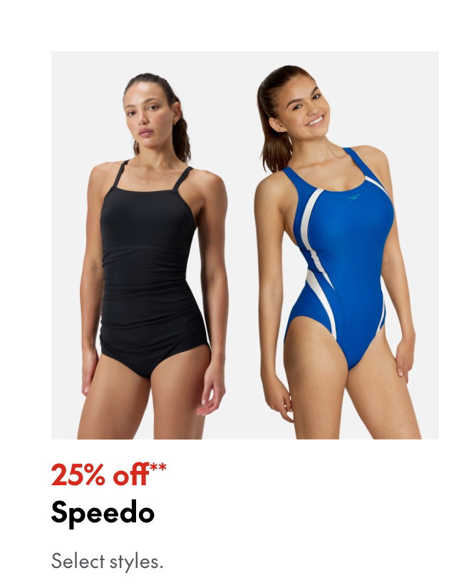 Speedo
25% off
Our ticket price. Select styles. 
