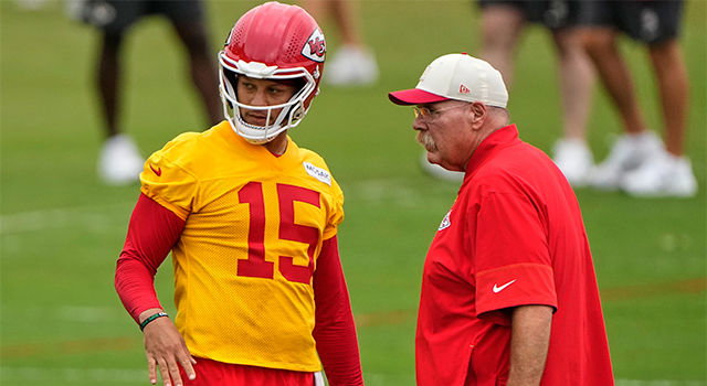 Chiefs' Andy Reid not worried about heir to Patrick Mahomes: 'He'll be here longer than' me