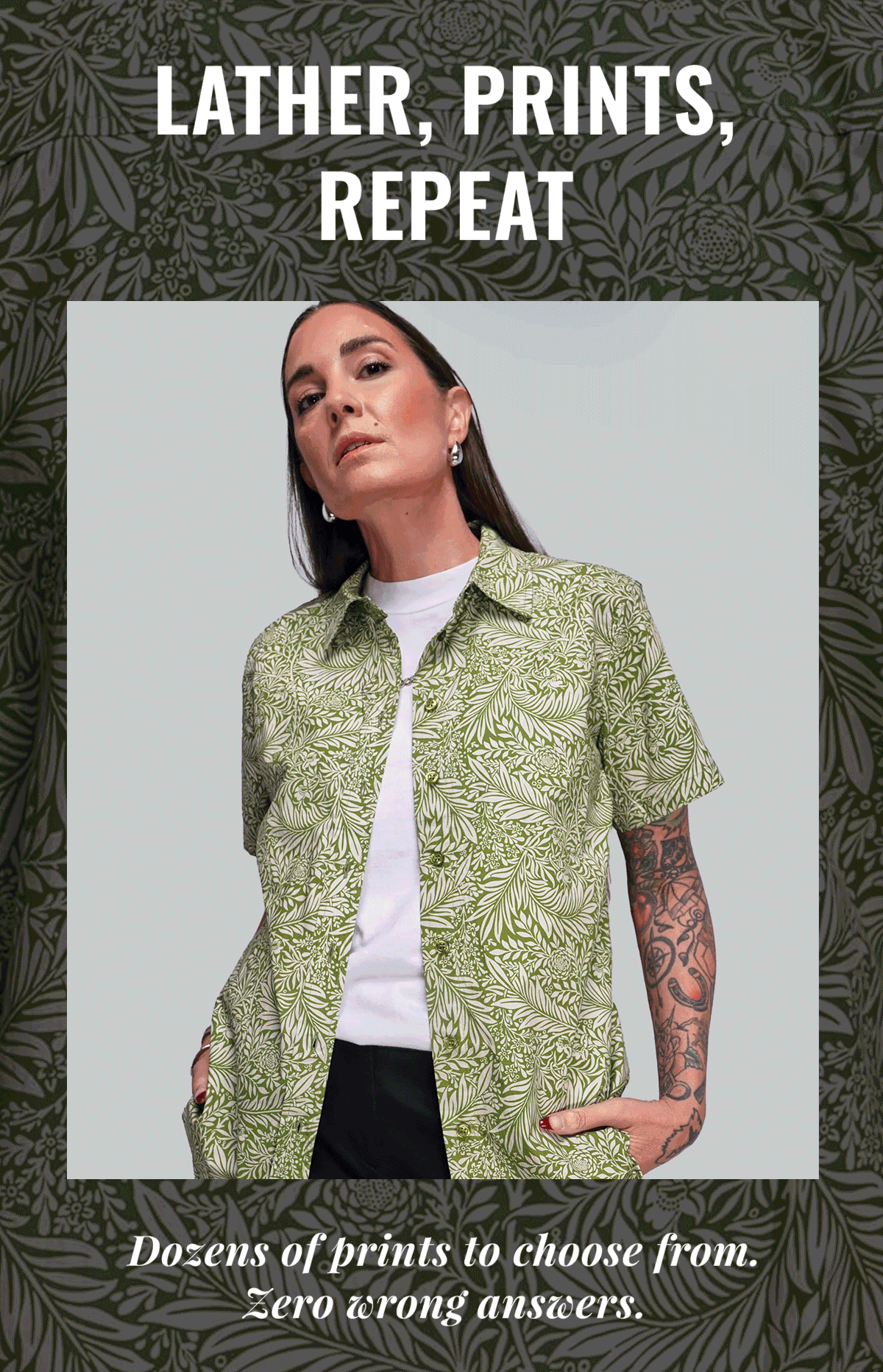 Lather, Prints, Repeat