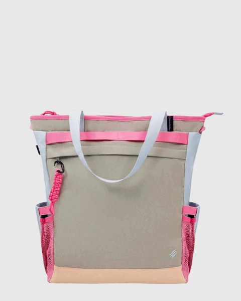 (R)evolution 25L Convertible Carryall in Gray Multi, front view