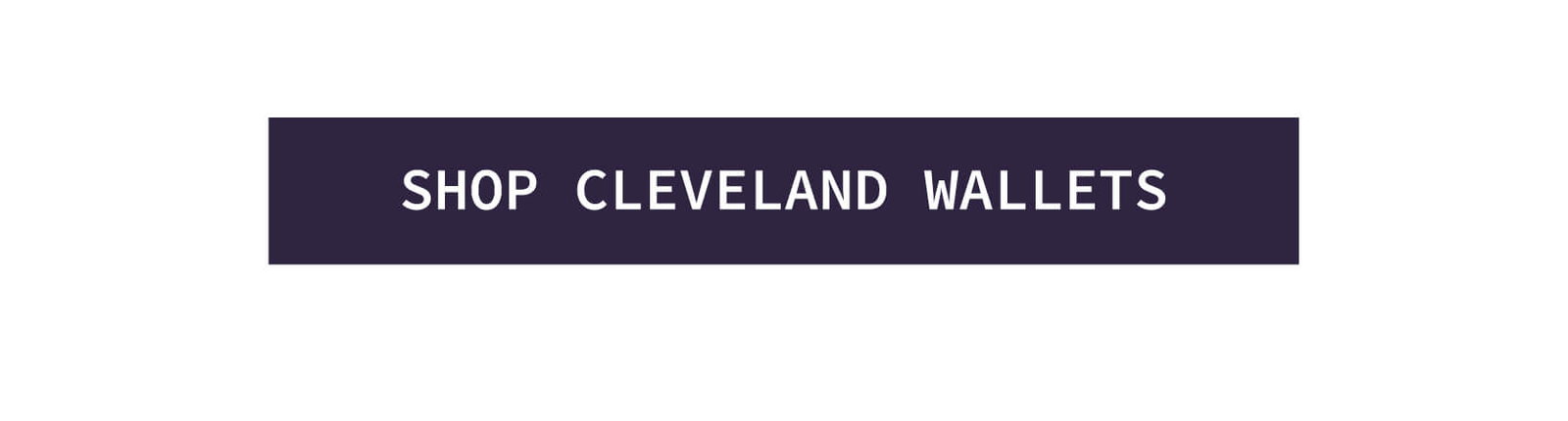 Shop Cleveland Wallets