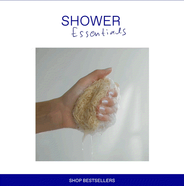 Shop shower essentials