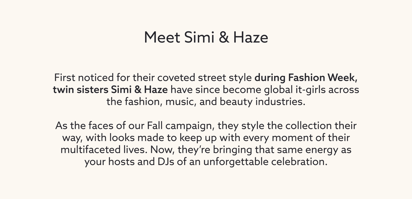 The Pre-Fall Forecast Is In...