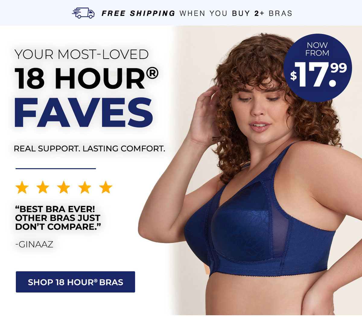Shop 18 Hour Bras