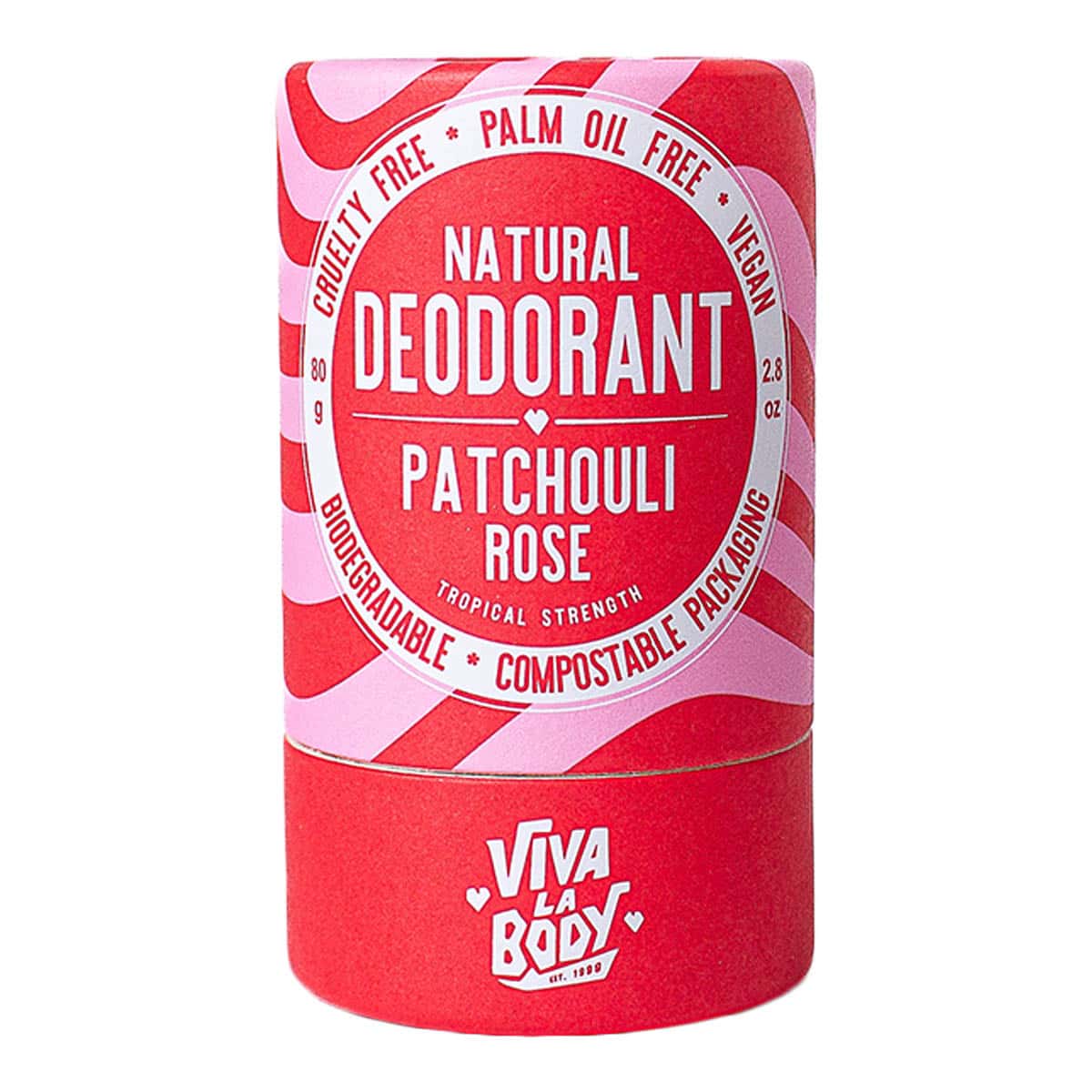 Image of Natural Deodorant - Patchouli Rose
