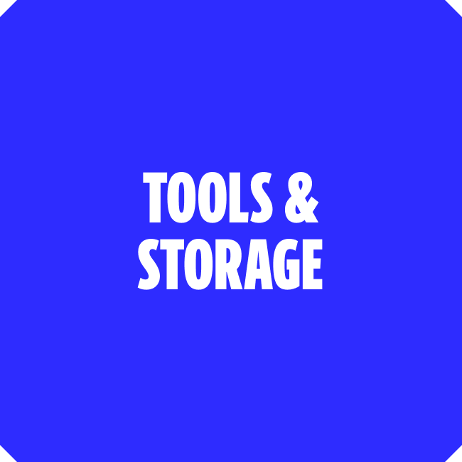 Tools and storage