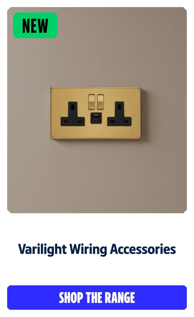 New Varilight Wiring Accessories