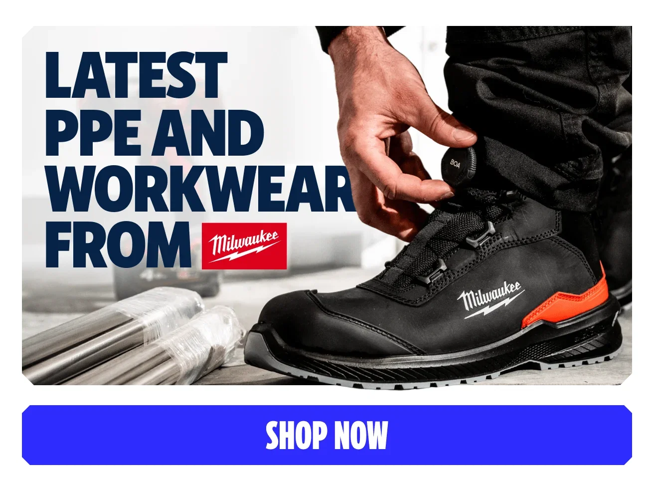 Latest PPE and workwear from Milwaukee. Shop now