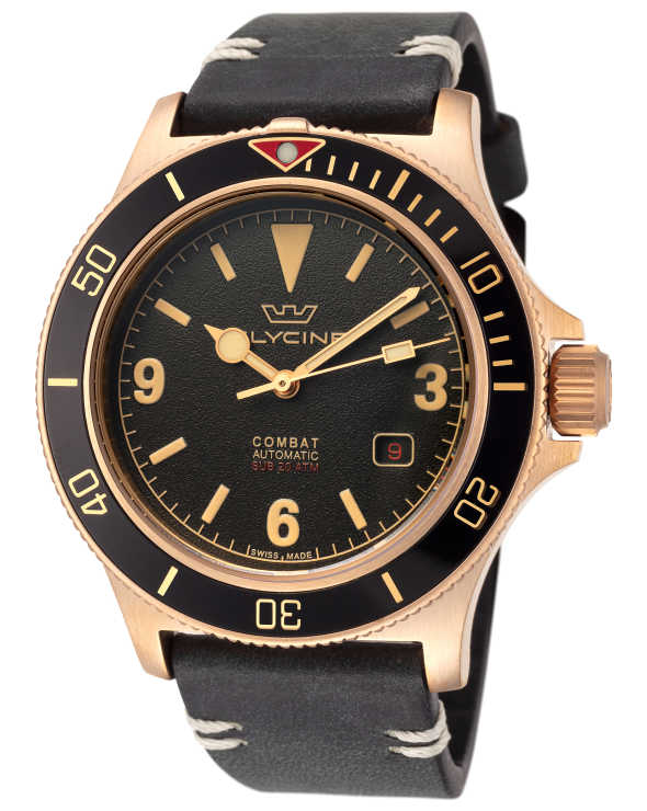 Glycine Combat Sub Bronze Vintage Men's Watch GL0265