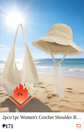 2pcs/1pc Women s Crochet Shoulder...