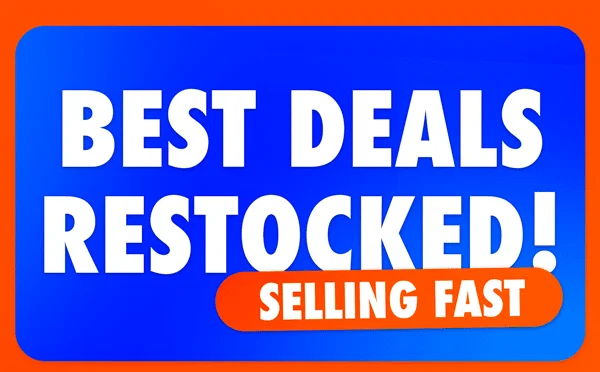 Best Deals Restocked! Selling Fast!
