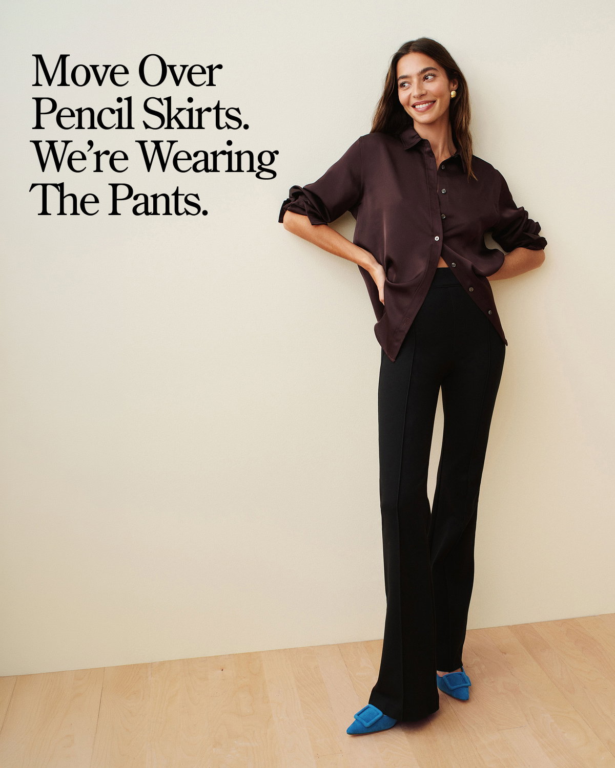 Move over pencil skirts. We're wearing the pants. 